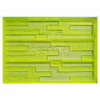 Flexible polymer forms for plaster tiles, wood imitation "Sherwood Forest” (3 subspecies). Size 570 x 125 x 15 mm